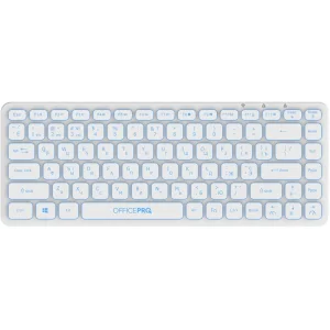Клавиатура беспроводная OfficePro SK790W Bluetooth White UA