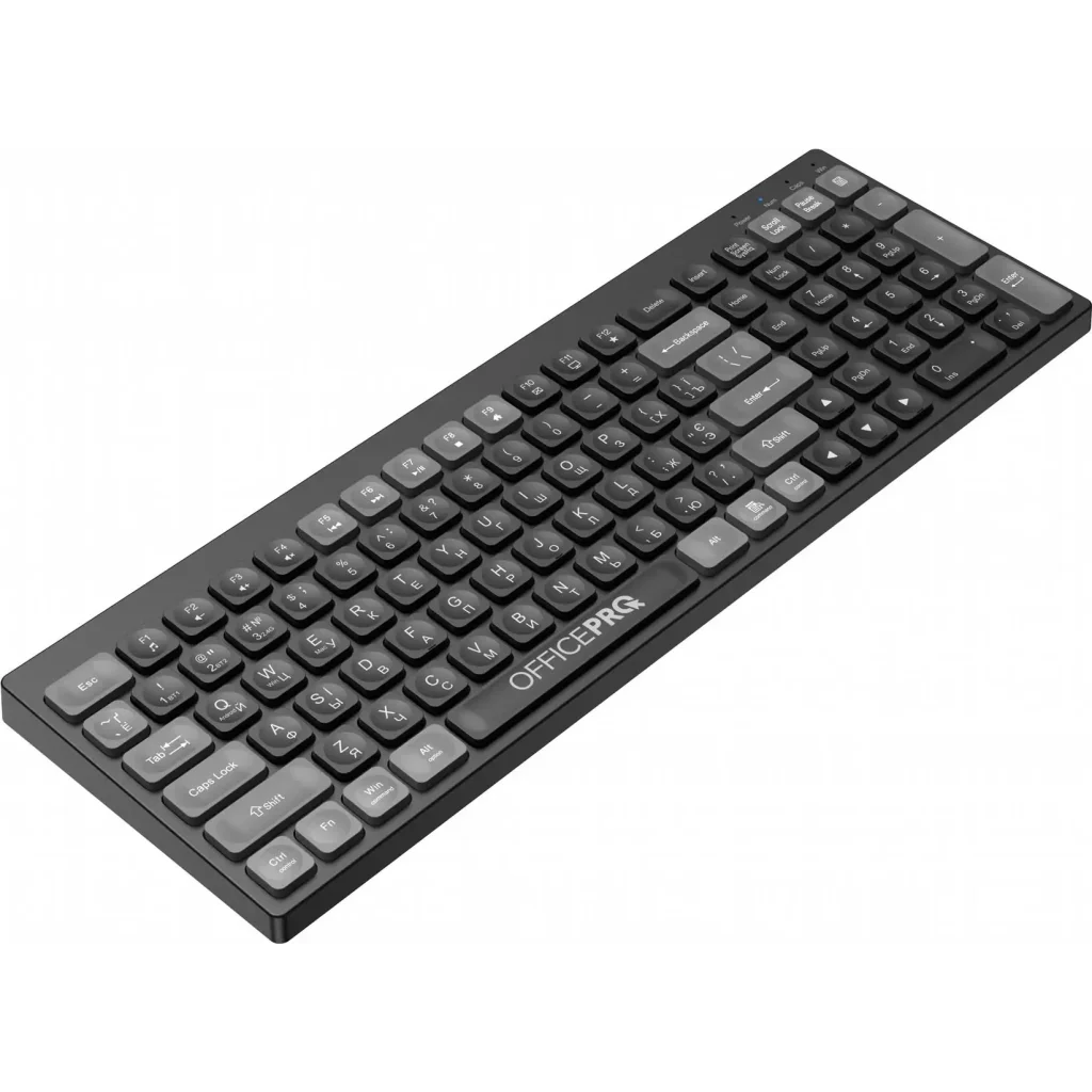 Клавиатура беспроводная OfficePro SK985B Bluetooth Black UA