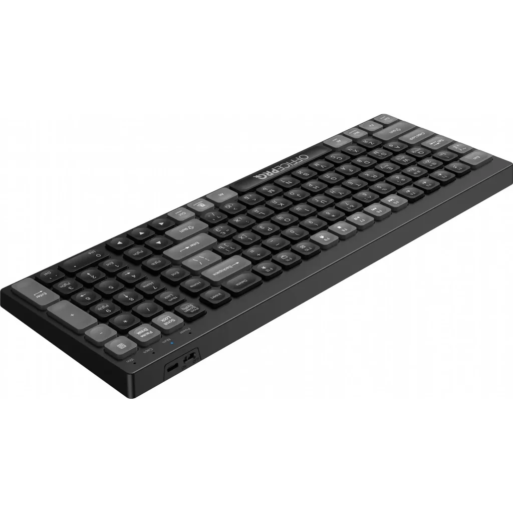 Клавиатура беспроводная OfficePro SK985B Bluetooth Black UA