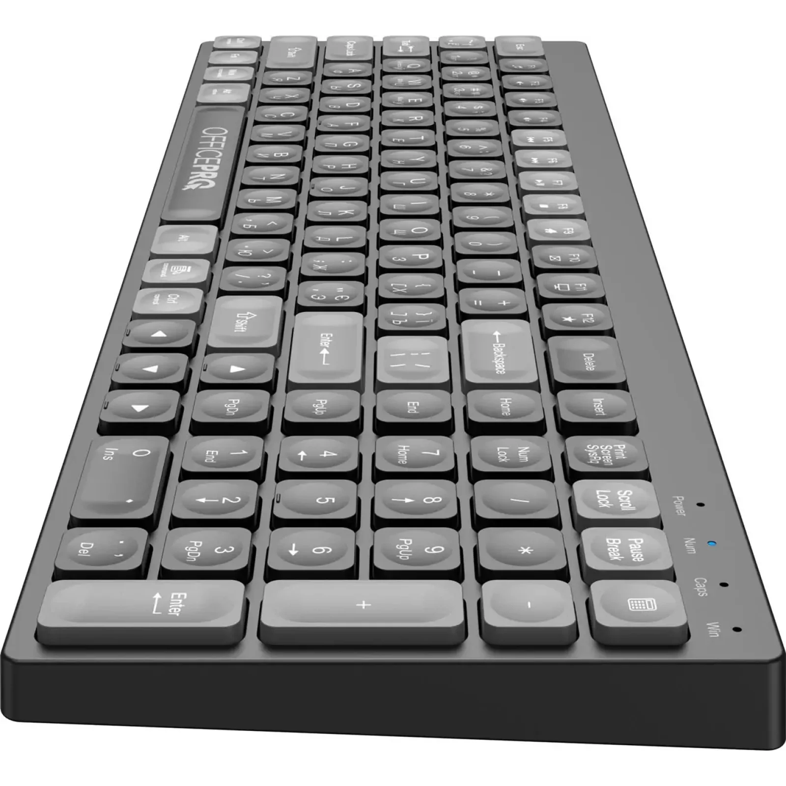 Клавіатура бездротова OfficePro SK985B Bluetooth Black UA