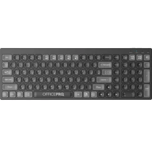Клавіатура бездротова OfficePro SK985B Bluetooth Black UA
