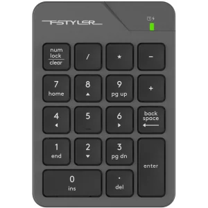 Клавіатура цифрова A4Tech Fstyler FGK21C Grey, FGK21C (Grey) UA