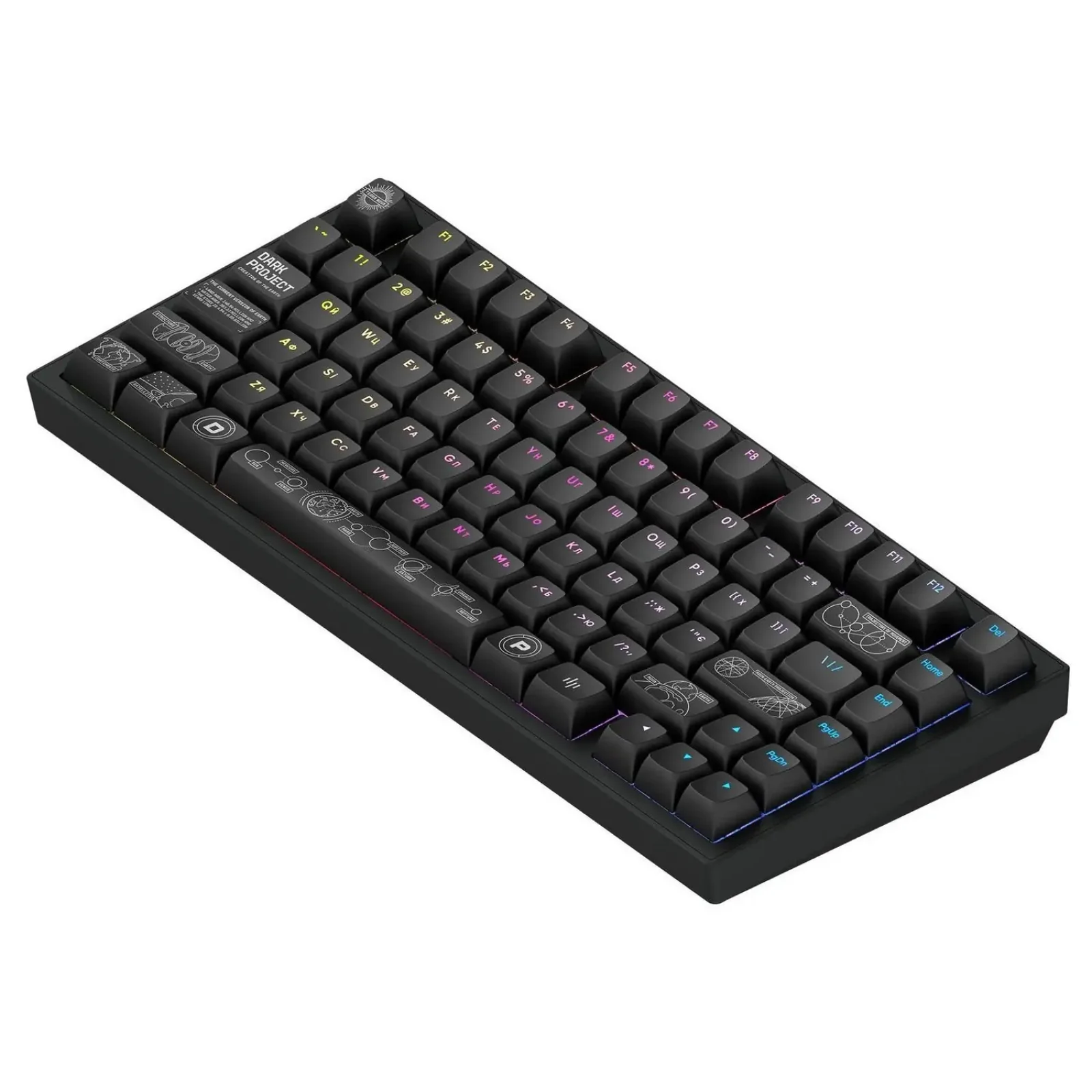 Клавиатура Dark Project ALU81 Terra Nova Black (DPKB_NOVA_81_ANSI_BLACK_UA) UA