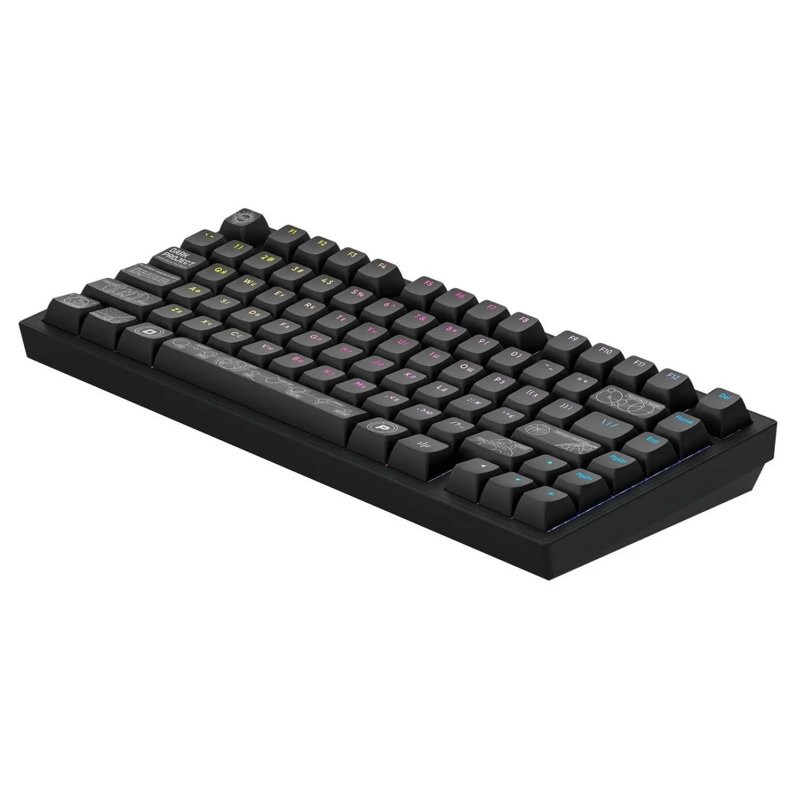 Клавиатура Dark Project ALU81 Terra Nova Black (DPKB_NOVA_81_ANSI_BLACK_UA) UA