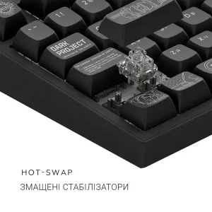 Клавиатура Dark Project ALU81 Terra Nova Black (DPKB_NOVA_81_ANSI_BLACK_UA) UA