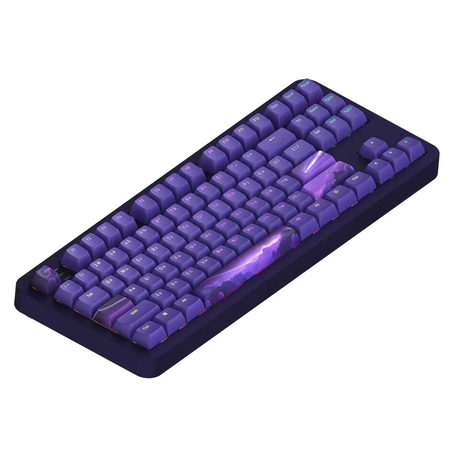 Клавиатура Dark Project ALU87 Celestial Violet (DPKB_CELESTIAL_87_ANSI_UA) UA