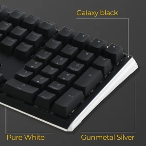 Клавіатура Ducky One 3 Cherry MX Silent Red RGB UA USB Black (DKON2108ST-SUAPXCLAWSC1) UA