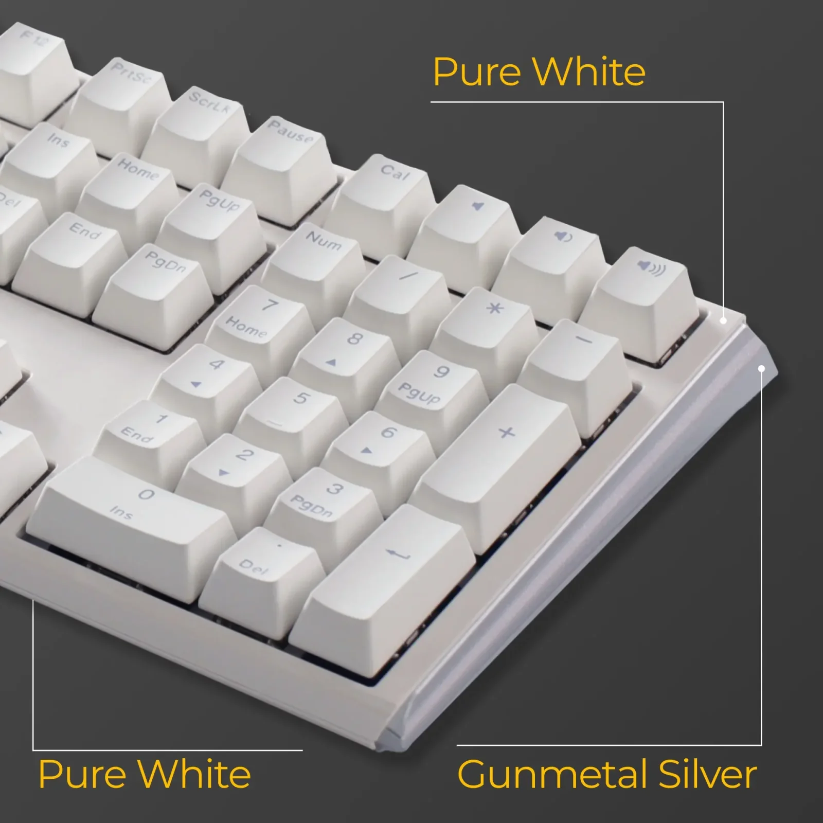 Клавиатура Ducky One 3 Cherry MX Brown RGB UA USB White (DKON2108ST-BUAPXPWWWSC1) UA