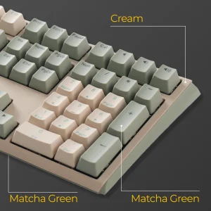Клавиатура Ducky One 3 Cherry MX Speed Silver UA USB Matcha Cream (DKON2108-PUAPXМAEGGC1) UA