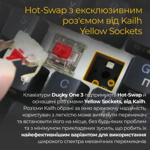 Клавиатура Ducky One 3 SF Cherry MX Brown RGB UA USB Black (DKON2167ST-BUAPXCLAWSC1) UA