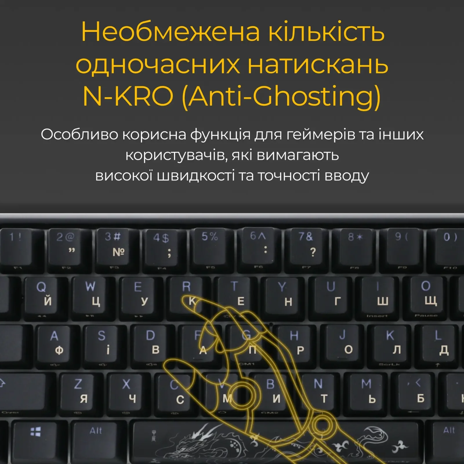 Клавиатура Ducky One 3 SF Cherry MX Brown RGB UA USB Black (DKON2167ST-BUAPXCLAWSC1) UA