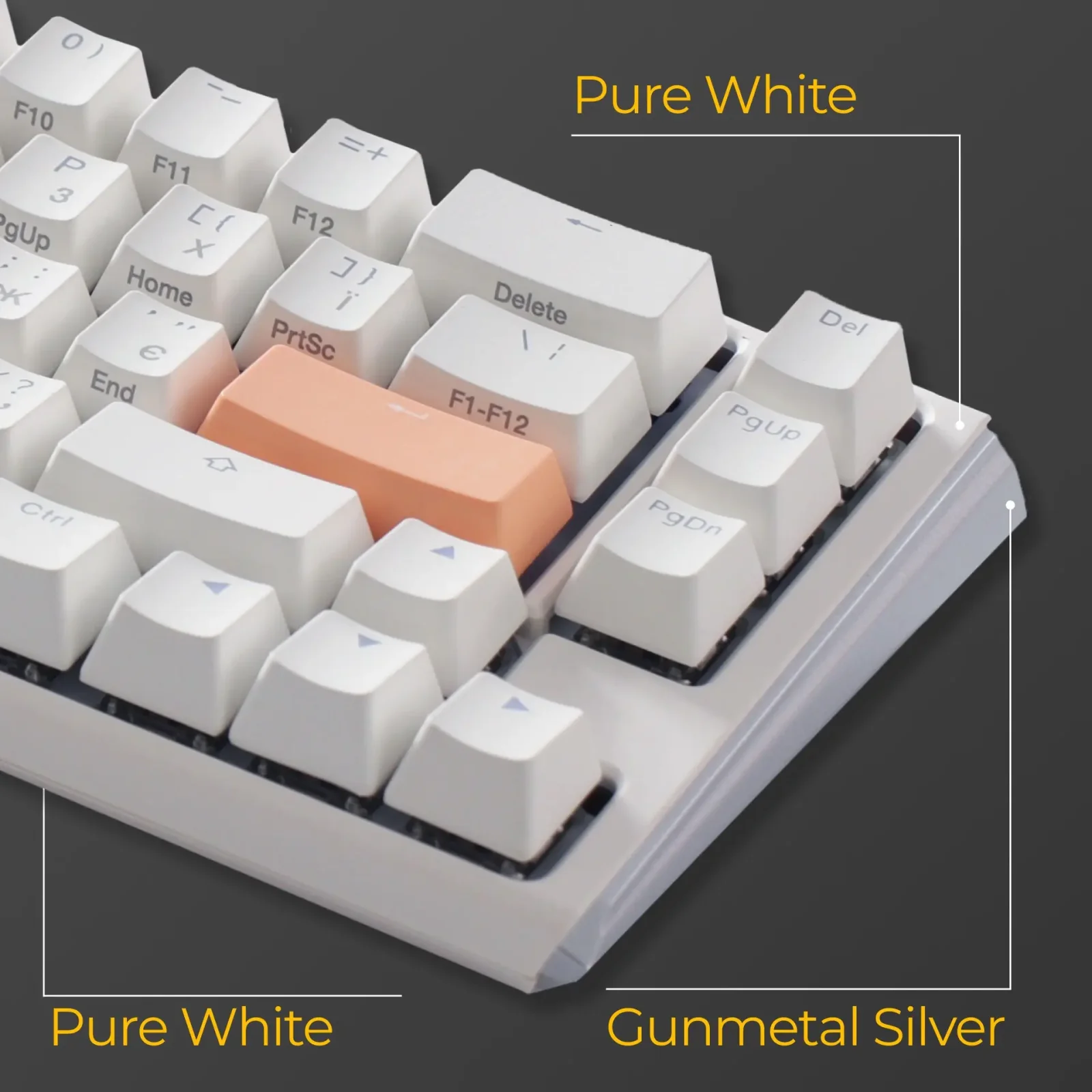 Клавиатура Ducky One 3 SF Cherry MX Red RGB UA USB White (DKON2167ST-RUAPXPWWWSC1) UA