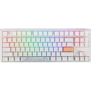 Клавиатура Ducky One 3 TKL Cherry MX Blue RGB UA USB White (DKON2187ST-CUAPXPWWWSC1) UA