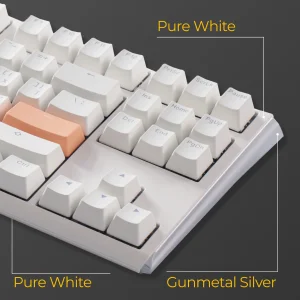 Клавиатура Ducky One 3 TKL Cherry MX Speed Silver RGB UA USB White (DKON2187ST-PUAPXPWWWSC1) UA