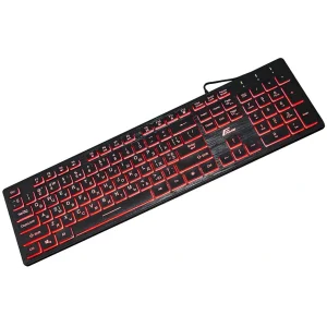 Клавиатура Frime Moonfox 3Color Ukr (FLK18210) Black USB UA