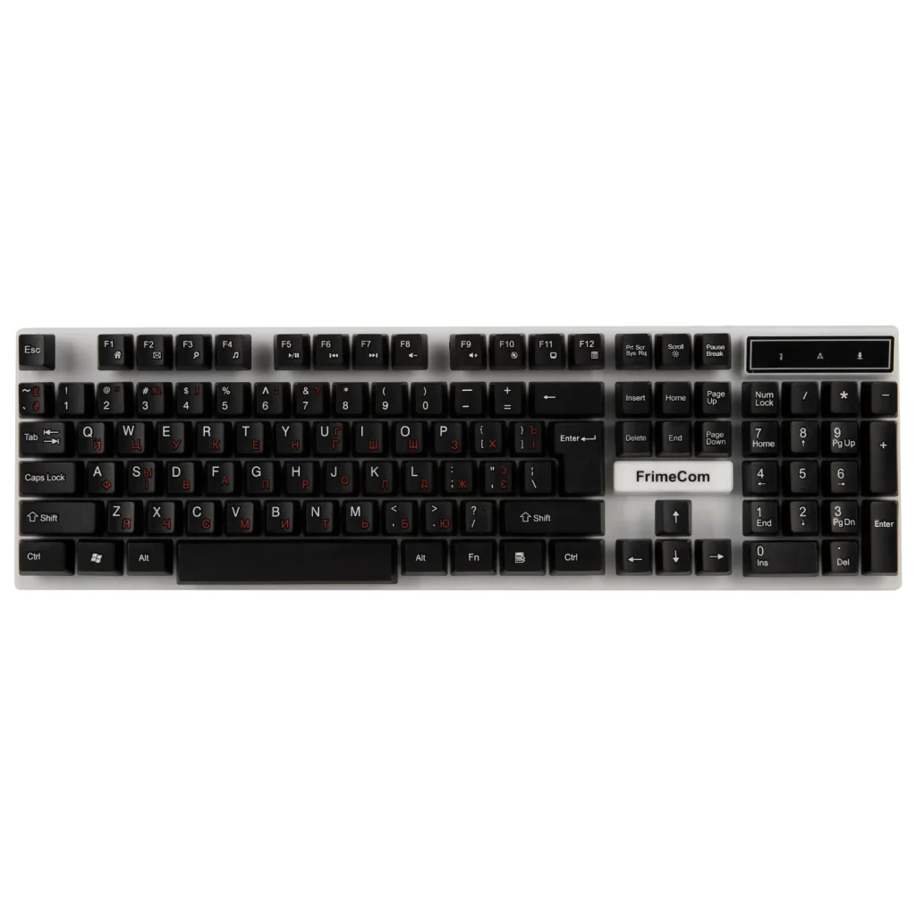 Клавіатура FrimeCom FC-801А-USB Black UA