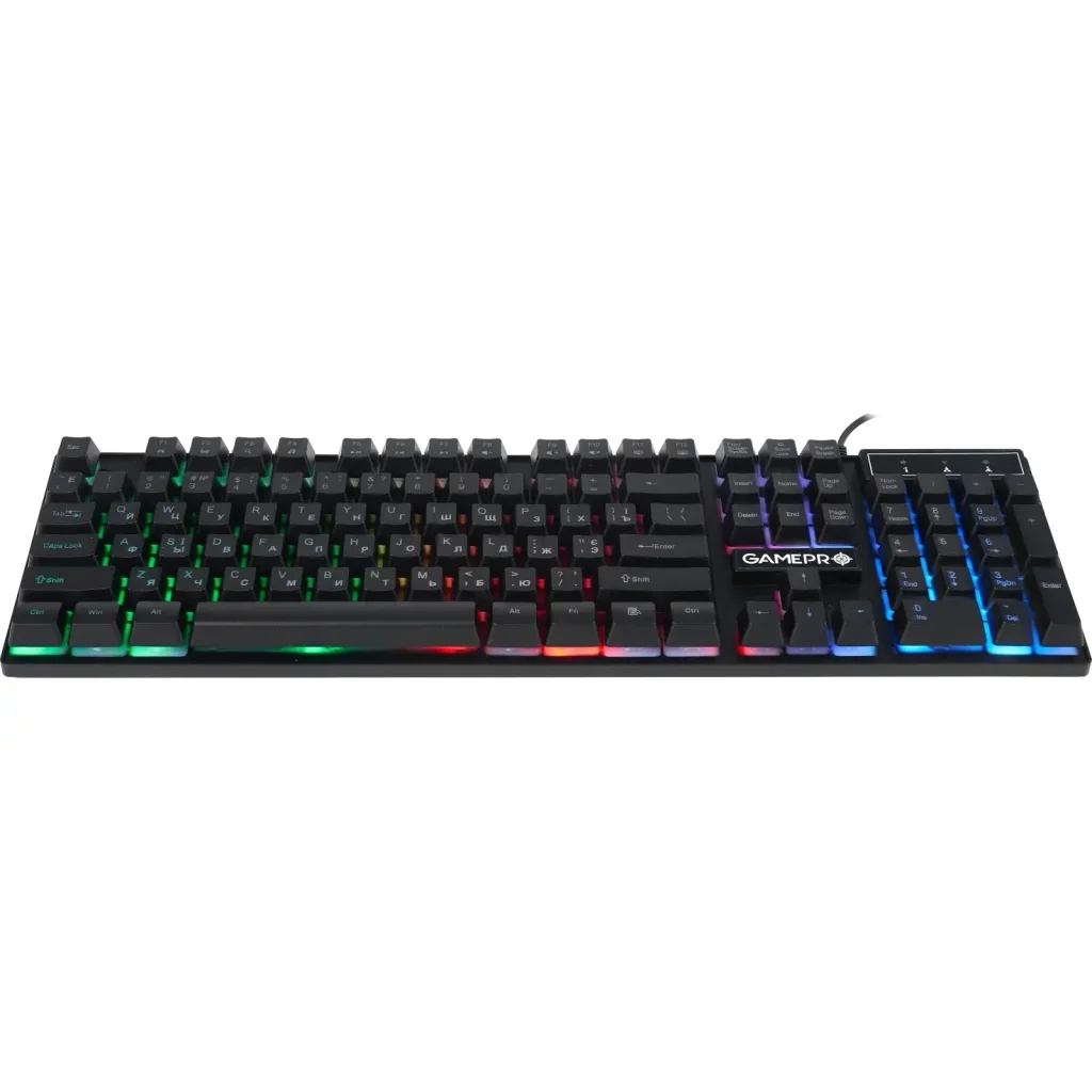 Клавіатура GamePro GK296 RGB Black UA