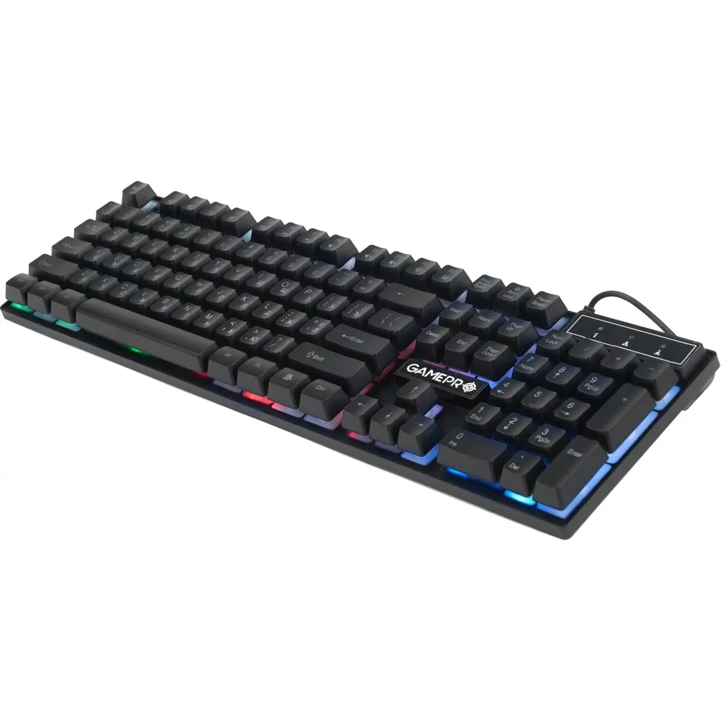 Клавіатура GamePro GK296 RGB Black UA