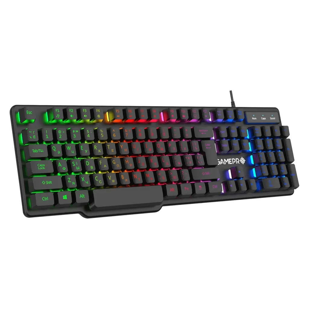 Клавиатура GamePro GK380 RGB Black UA
