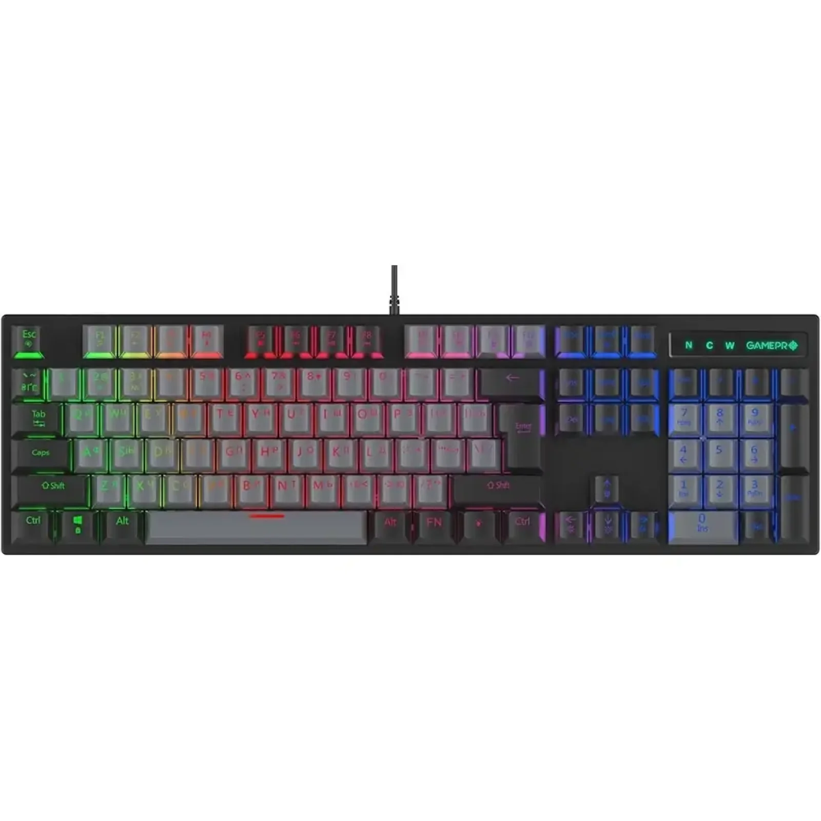 Клавіатура GamePro MK105B Black UA