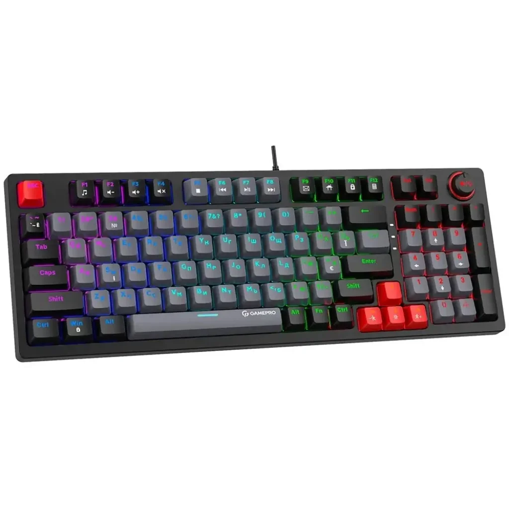 Клавіатура GamePro MK120R Grey UA