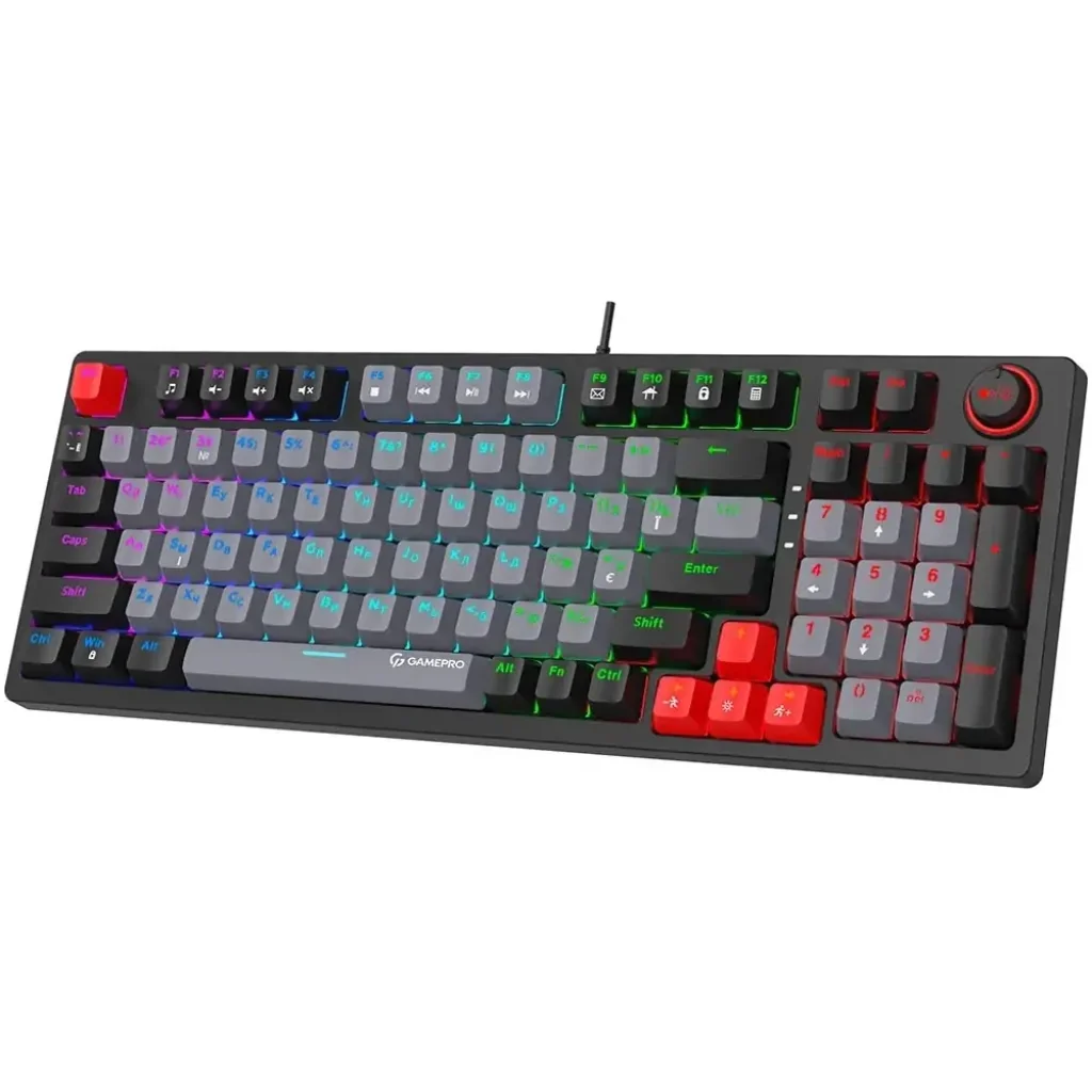 Клавіатура GamePro MK120R Grey UA