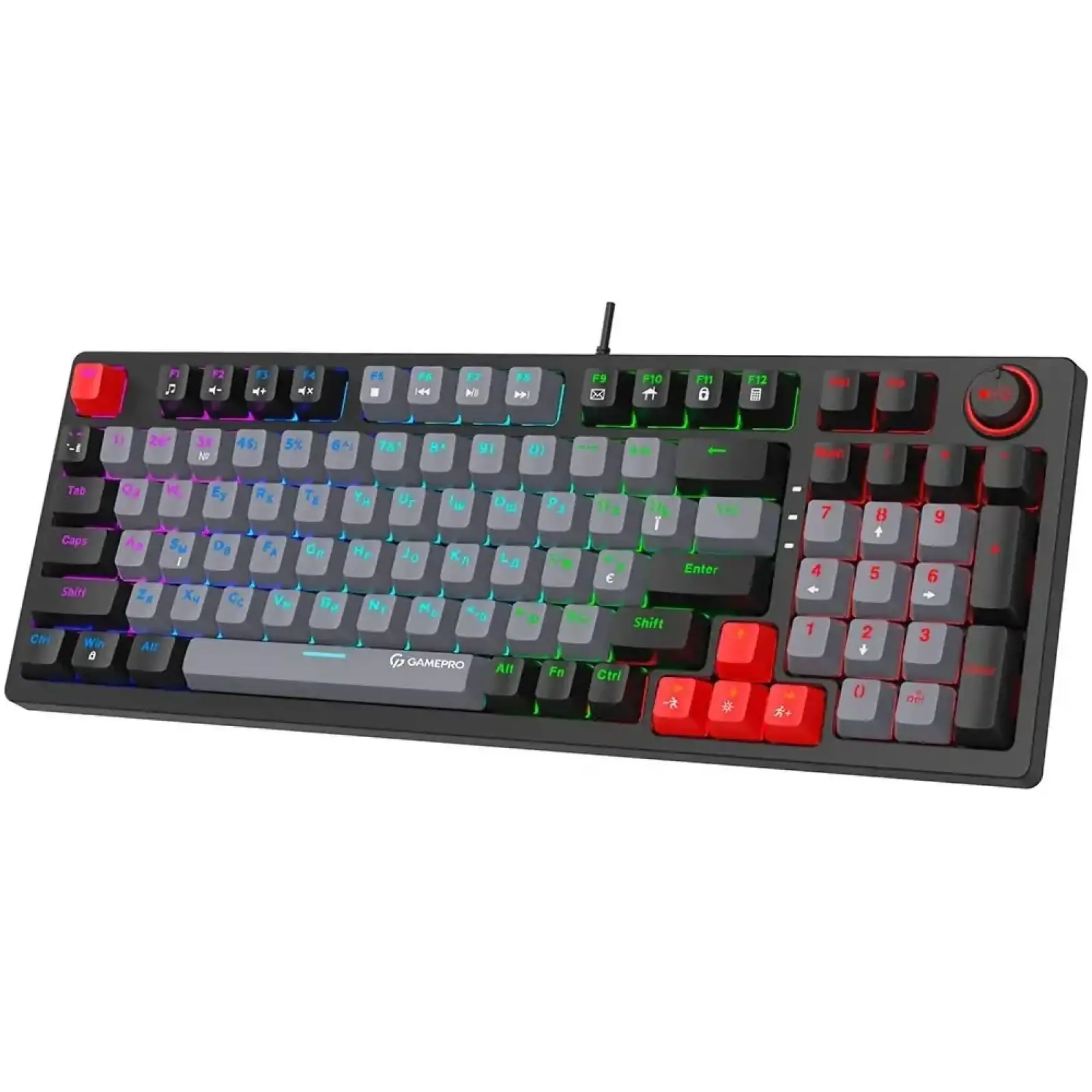 Клавиатура GamePro MK120R Grey UA