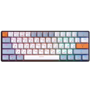 Клавіатура GamePro MK130R Red Swich Hot-Swap RGB Black UA