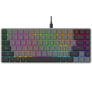 Клавіатура GamePro MK141R Red Swich Low Profile RGB Dark Gray UA