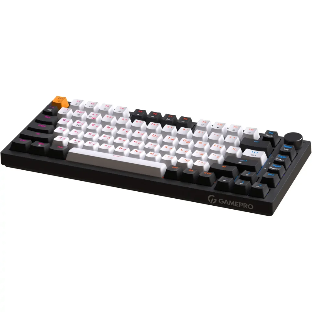 Клавіатура GamePro MK160B (Red) с Hot-Swap RGB Black UA