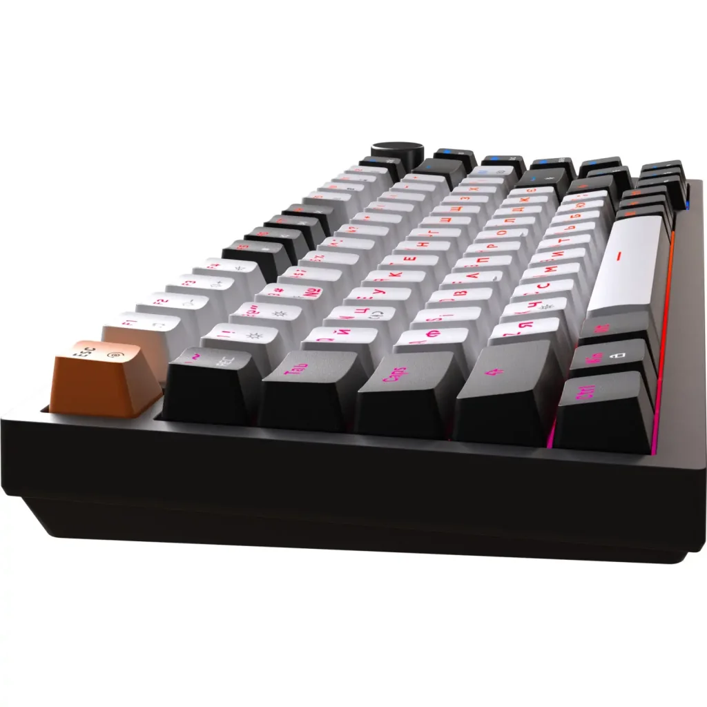Клавіатура GamePro MK160B (Red) с Hot-Swap RGB Black UA
