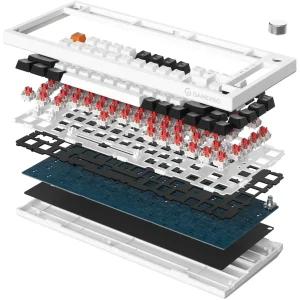 Клавіатура GamePro MK160W (Red) с Hot-Swap RGB White UA