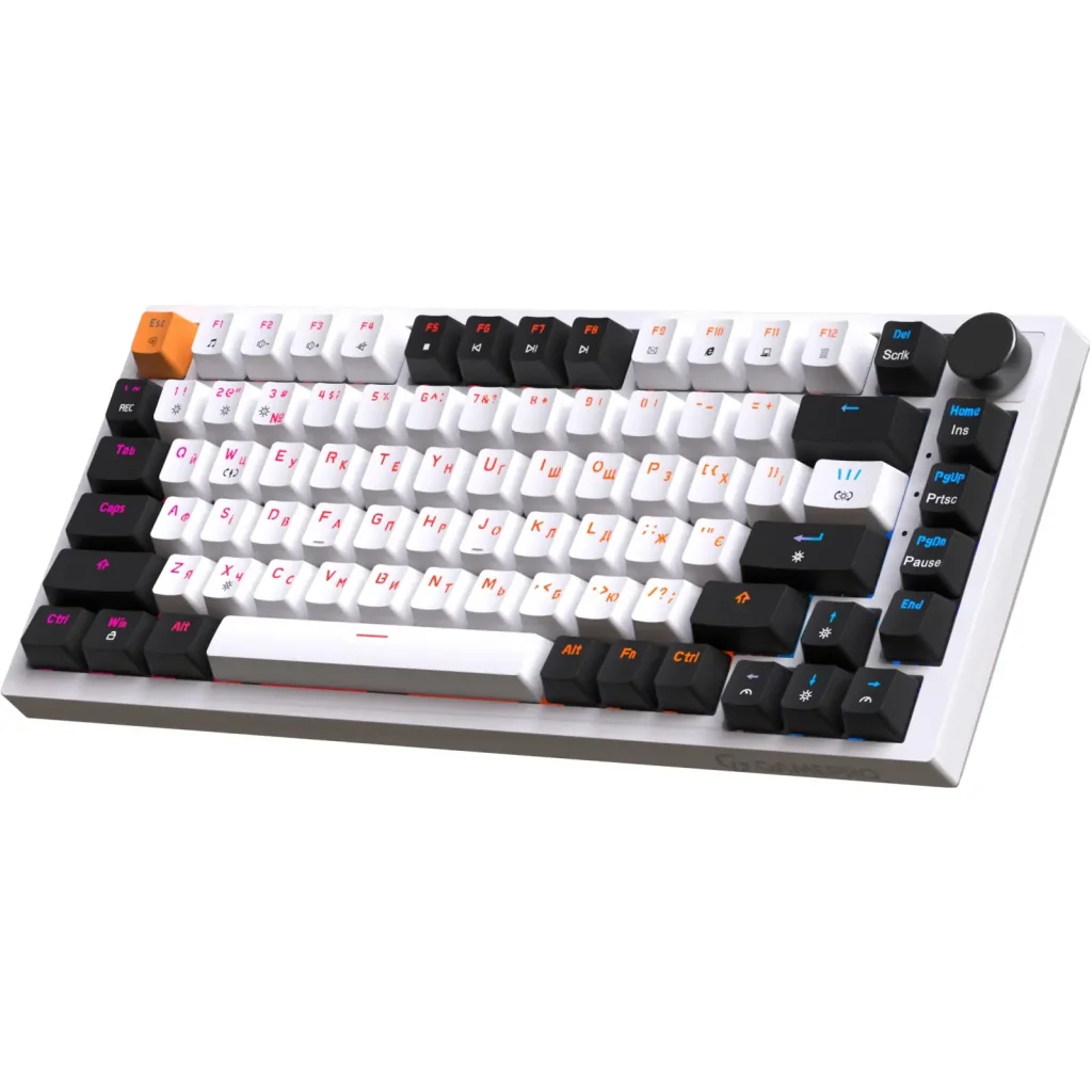 Клавіатура GamePro MK160W (Red) с Hot-Swap RGB White UA
