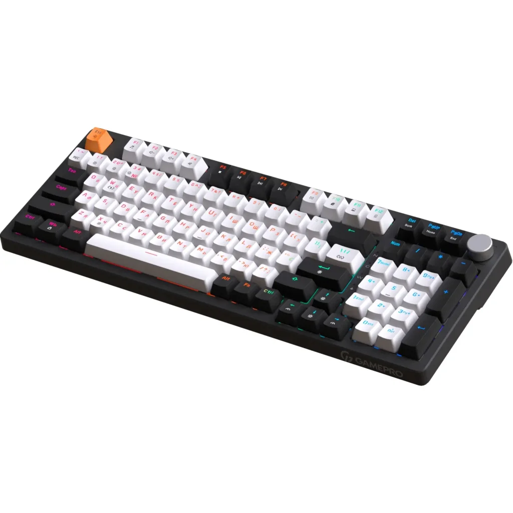 Клавіатура GamePro MK170B Red з Hot-Swap RGB Black UA