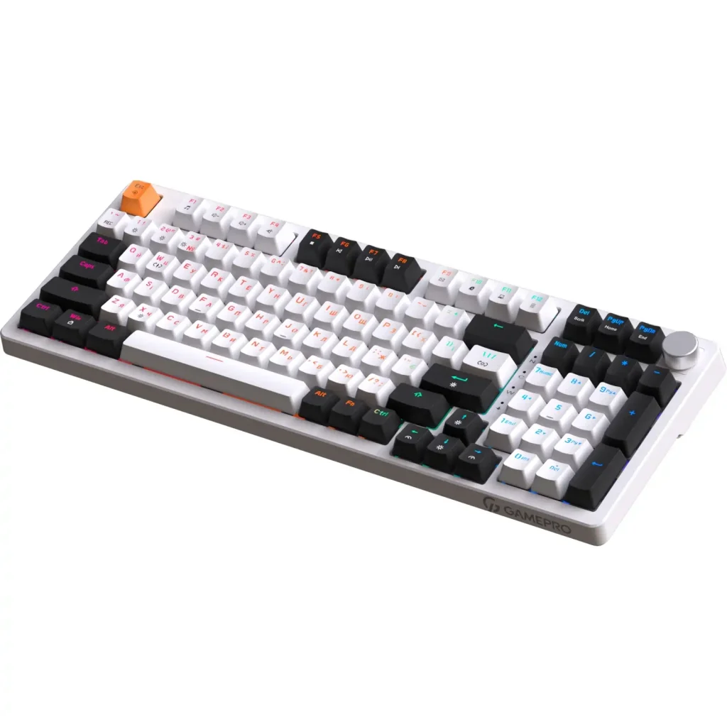Клавіатура GamePro MK170W (Red) с Hot-Swap RGB White UA
