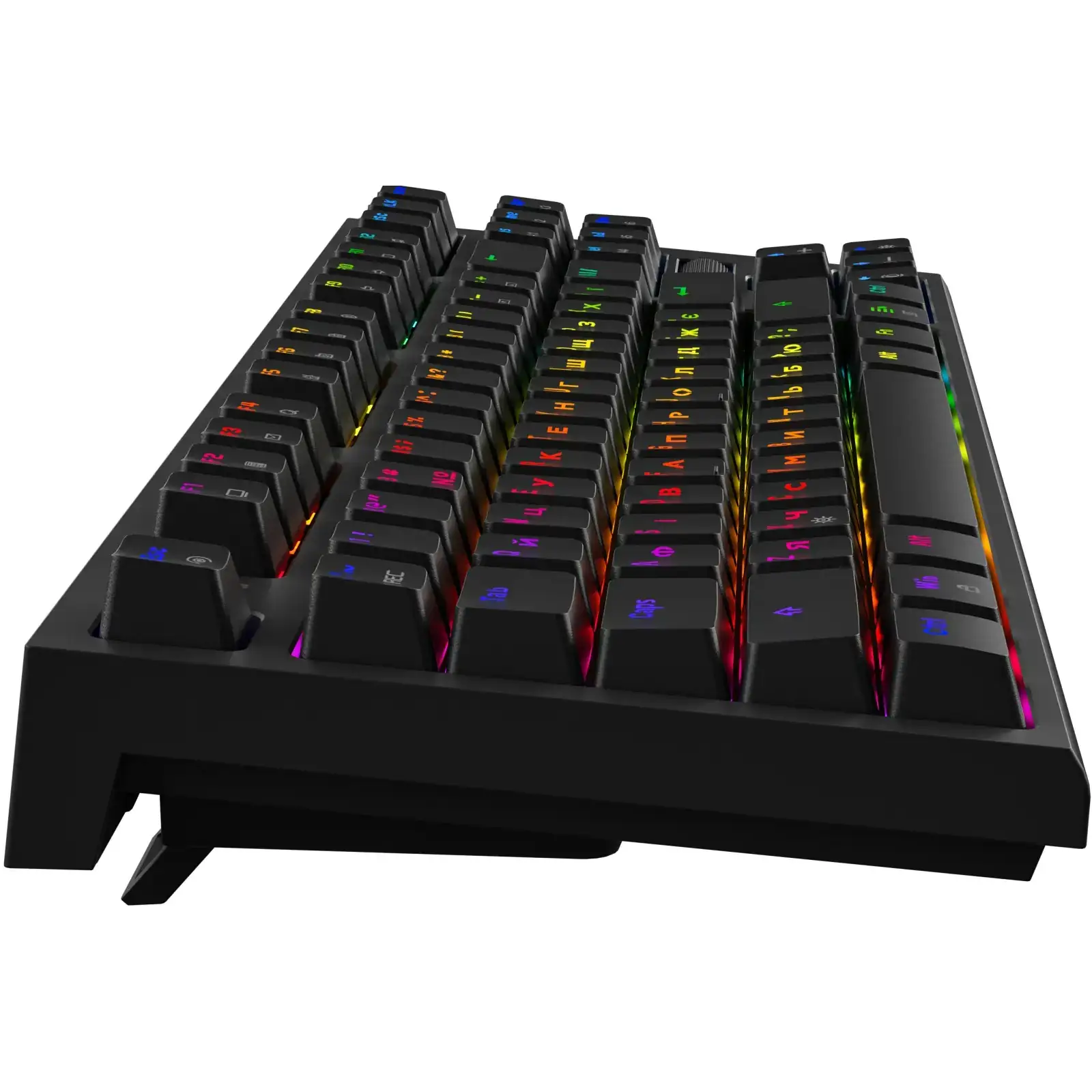 Клавіатура GamePro MK180B Red з Hot-Swap RGB Black UA