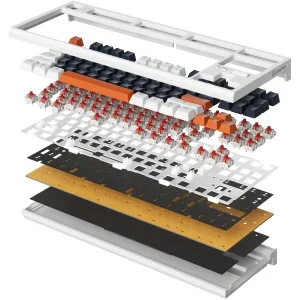 Клавиатура GamePro MK180W (Red) с Hot-Swap RGB White UA