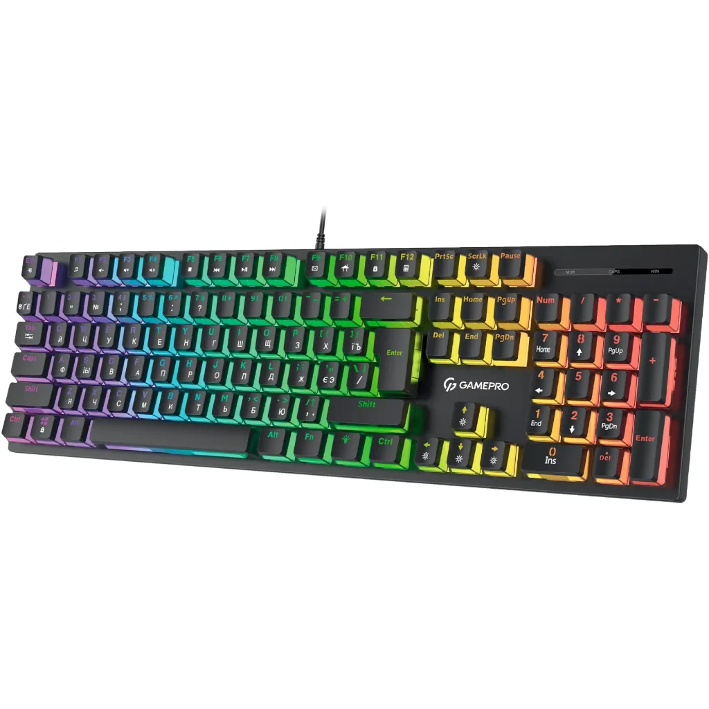 Клавіатура GamePro MK85R Black UA