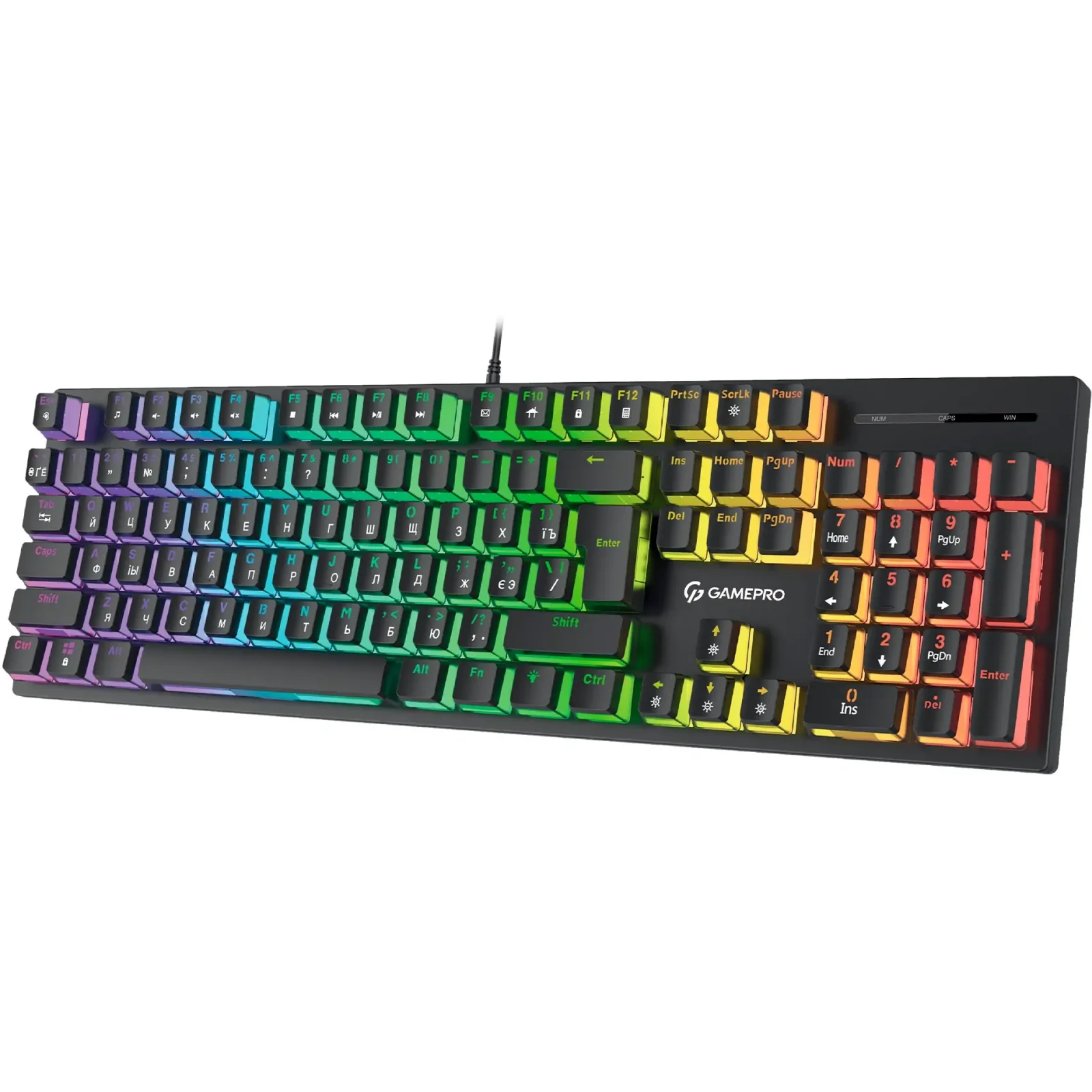Клавиатура GamePro MK85R Black UA