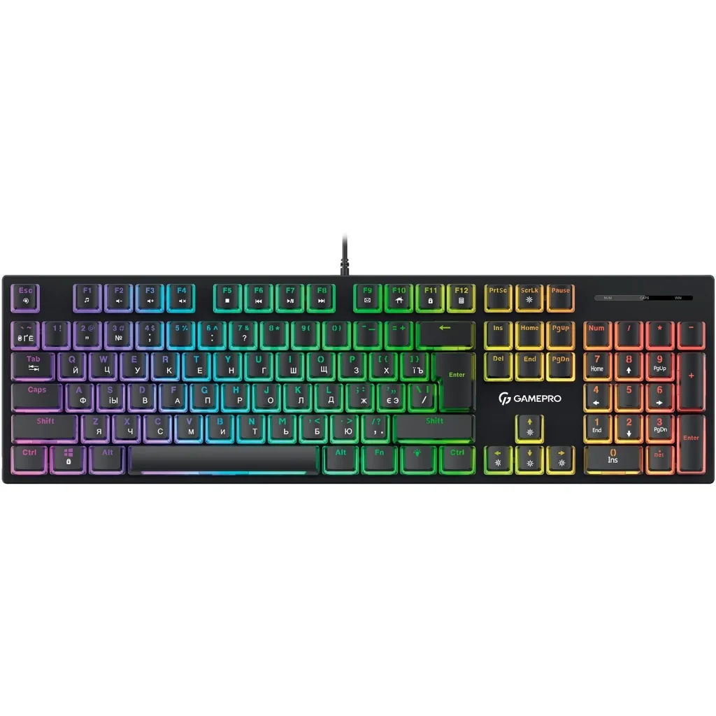 Клавіатура GamePro MK85R Black UA