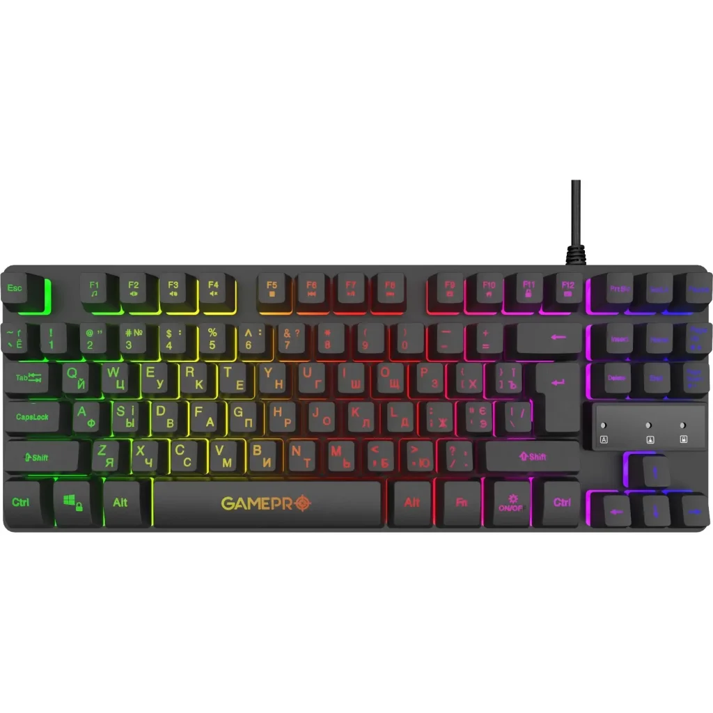Клавіатура GamePro Nitro GK537 Black UA