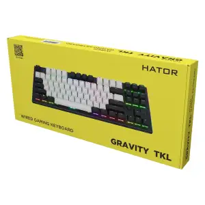 Клавиатура Hator Gravity TKL Orange Black (HTK560UA) UA
