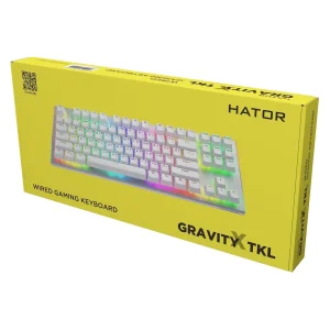 Клавіатура Hator Gravity X TKL Orange White (HTK551UA) UA