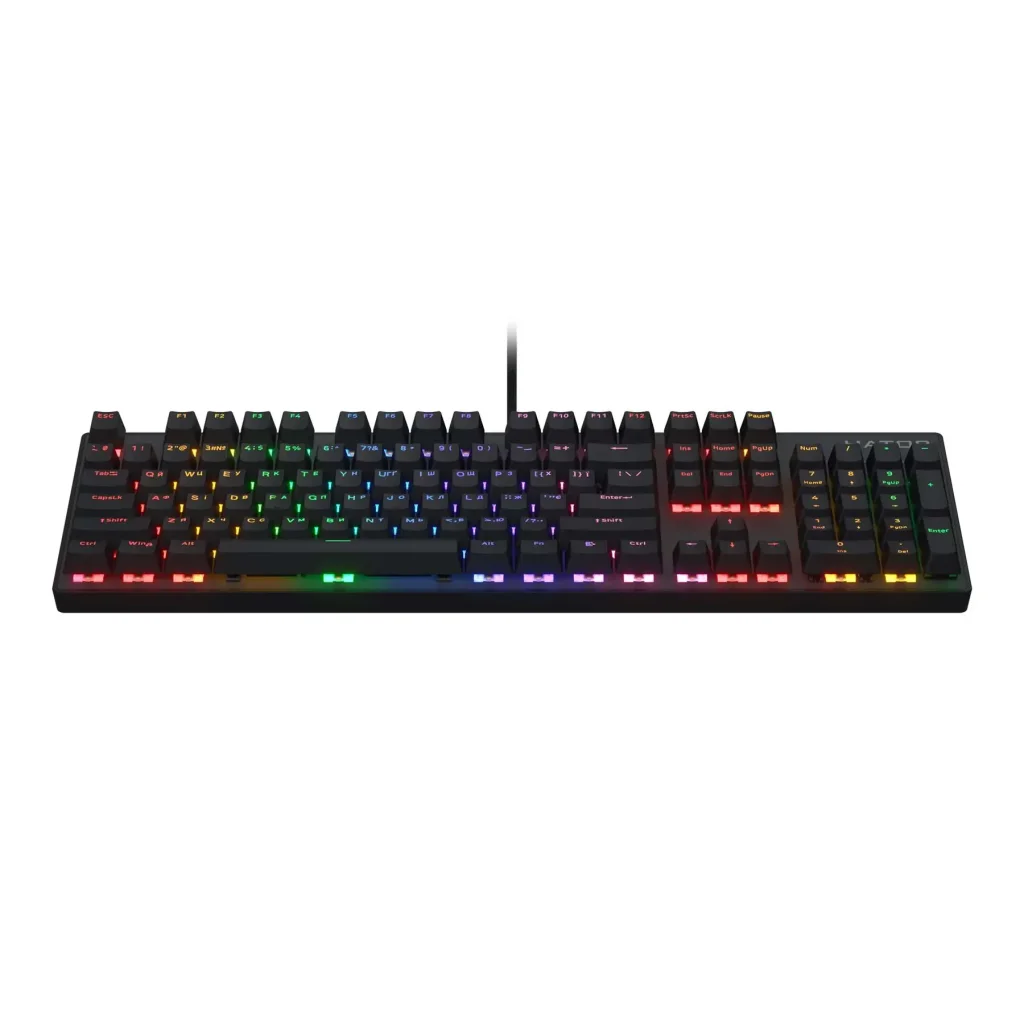 Клавиатура Hator Icefall Mecha Rainbow Black (HTK104UA) UA