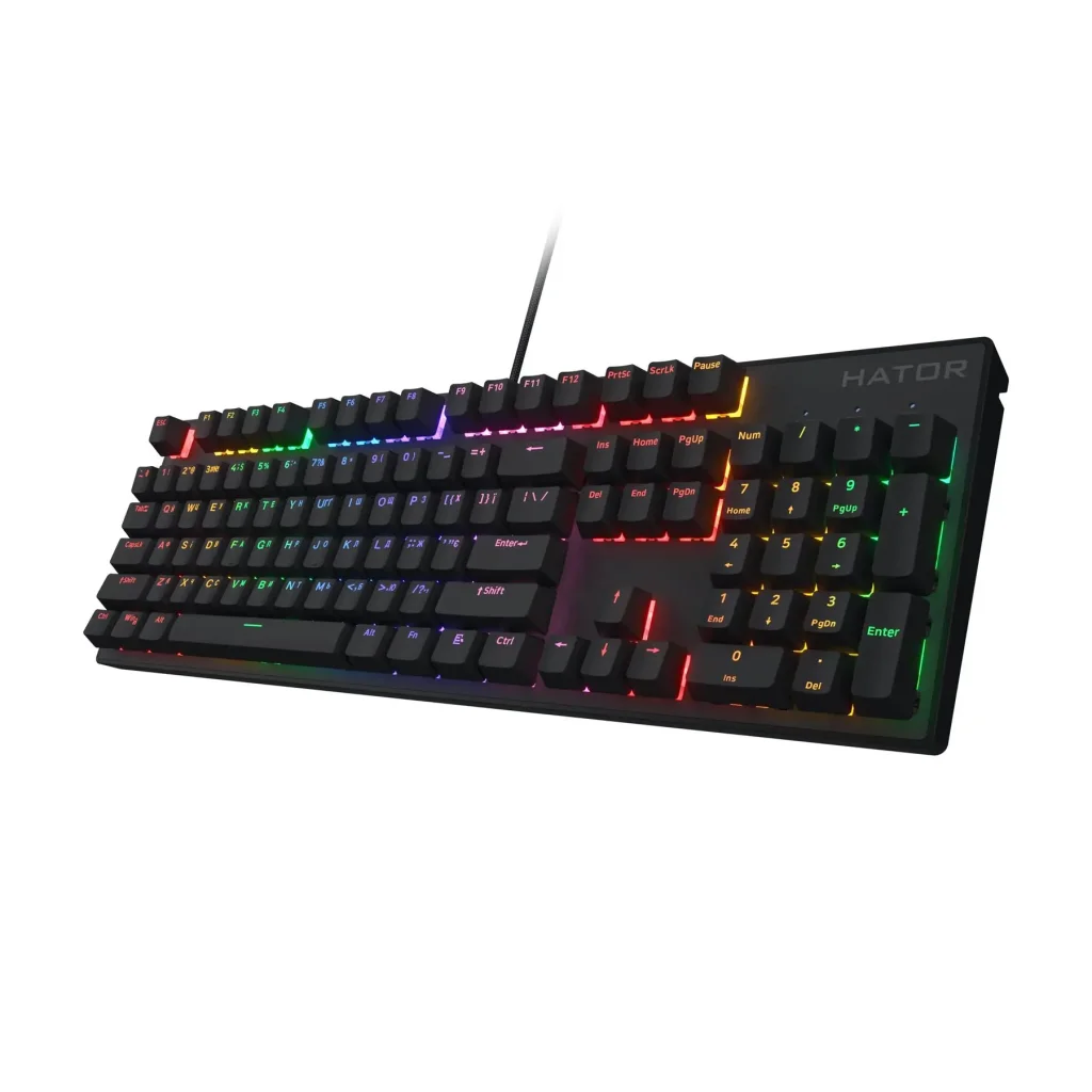 Клавиатура Hator Icefall Mecha Rainbow Black (HTK104UA) UA