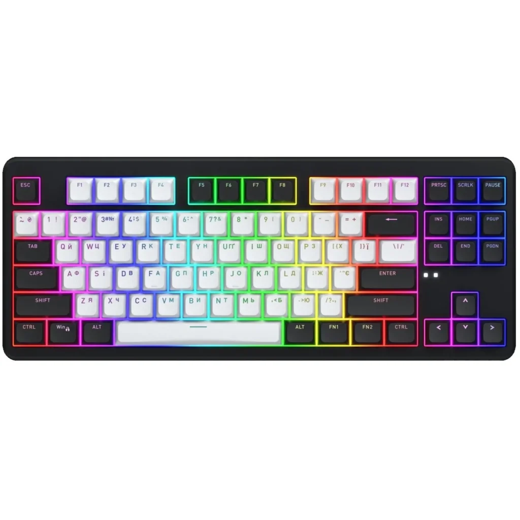 Клавиатура Hator Rockfall 3 Mecha TKL Wireless Orange Black (HTK850UA) UA