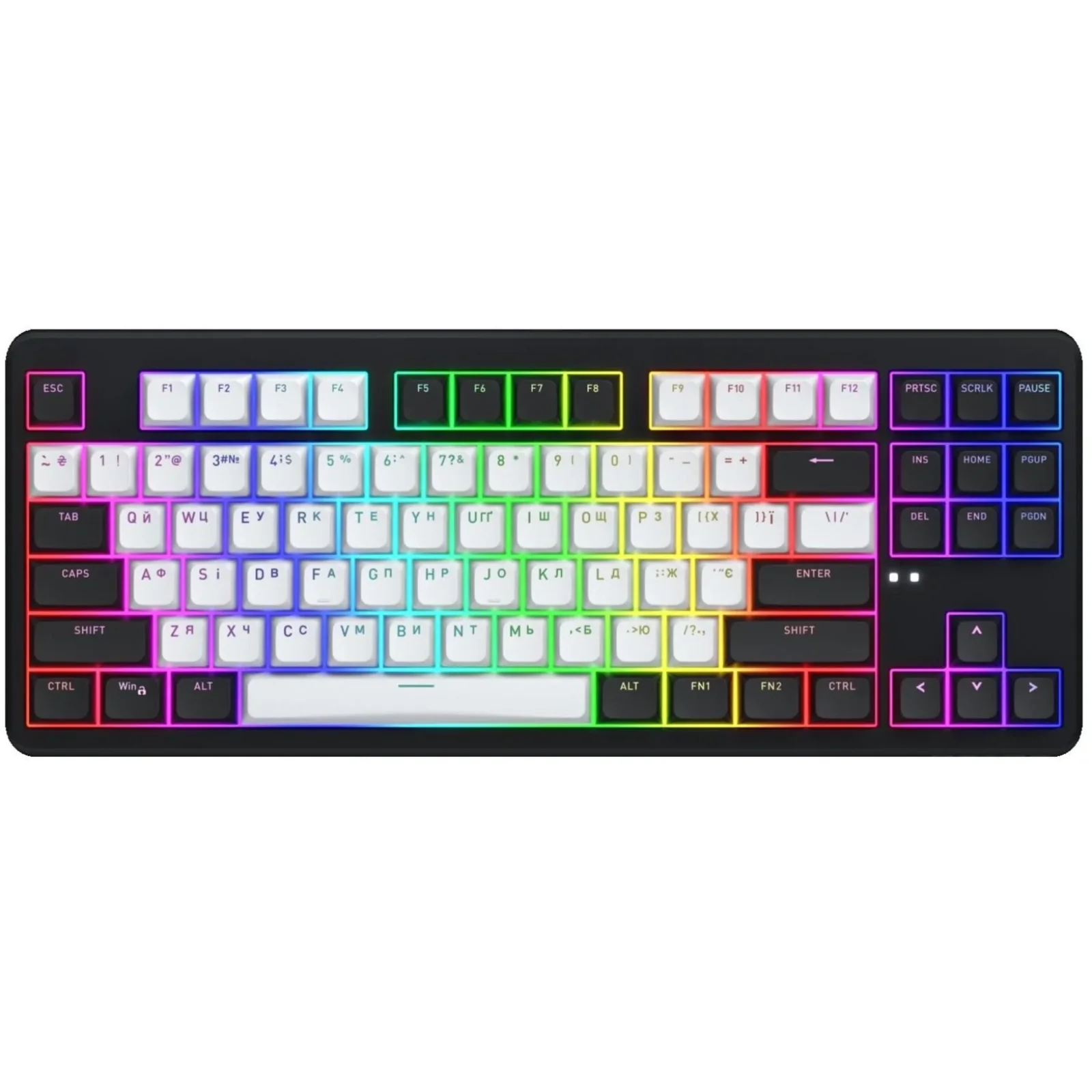 Клавиатура Hator Rockfall 3 Mecha TKL Wireless Orange Black (HTK850UA) UA
