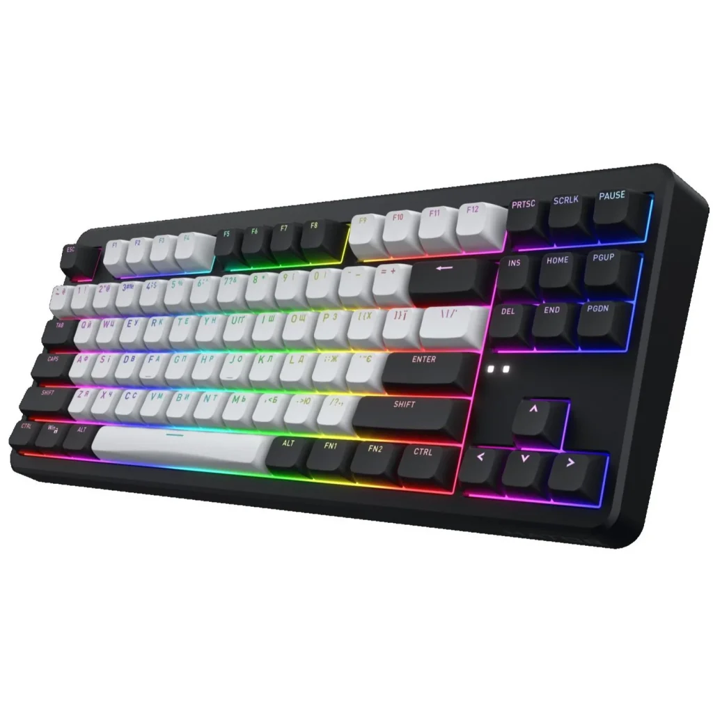 Клавиатура Hator Rockfall 3 Mecha TKL Wireless Orange Black (HTK850UA) UA