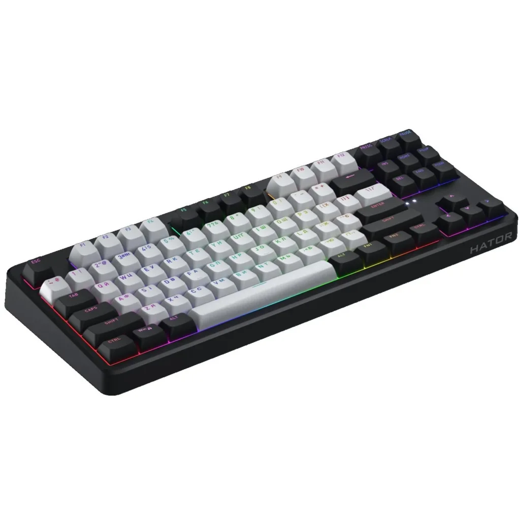 Клавиатура Hator Rockfall 3 Mecha TKL Wireless Orange Black (HTK850UA) UA