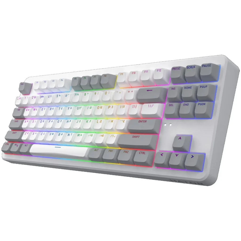 Клавіатура Hator Rockfall 3 Mecha TKL Wireless Orange White (HTK851UA) UA